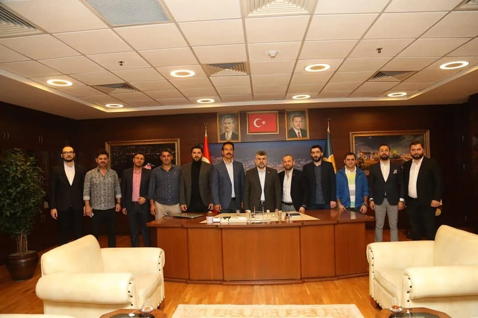 SUGİAD 5. Dönem Yönetiminden Sultanbeyli Belediye Başkanı Hüseyin Keskin'e Ziyaret