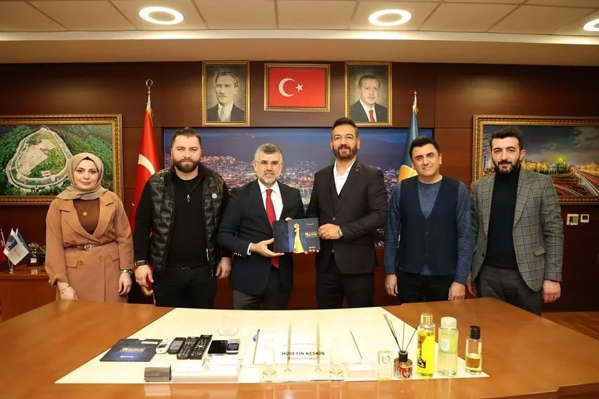 SUGİAD 6.Dönem Yönetiminden Sultanbeyli Belediye Başkanı Sayın Hüseyin Keskin'e Ziyaret