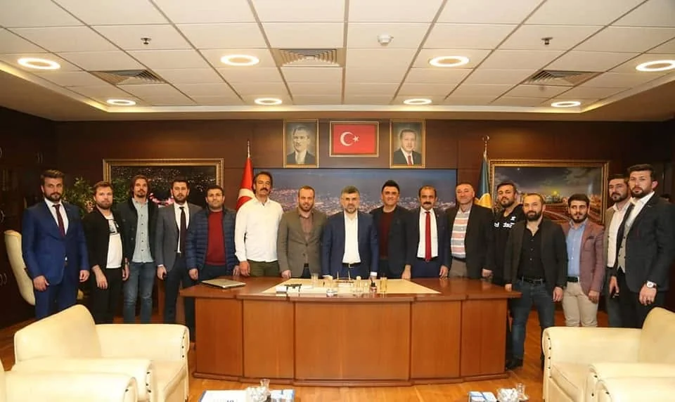 SUGİAD 4. Dönem Yönetiminden Belediye Başkanı Hüseyin Keskin'e Hayırlı Olsun Ziyareti