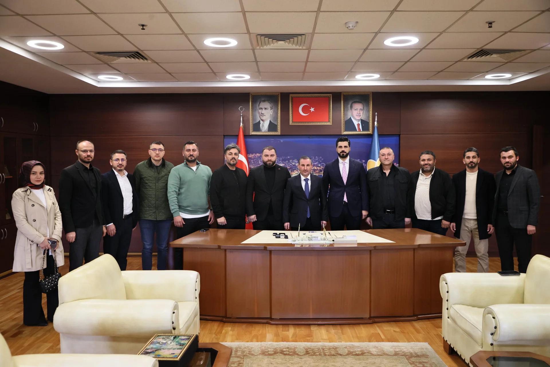 SUGİAD'dan Sultanbeyli Belediye Başkanı Sayın Ali Tombaş'a Ziyaret