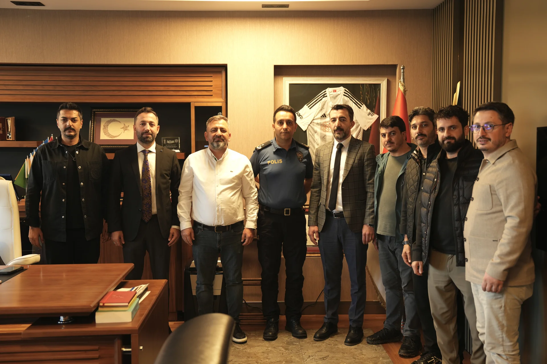 SUGİAD’dan Sultanbeyli İlçe Emniyet Müdürü Ahmet Serkan Tulum’a Hayırlı Olsun Ziyareti