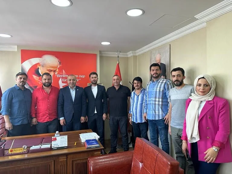 SUGİAD 7. Dönem Yönetiminden MHP Sultanbeyli İlçe Başkanlığı'na Hayırlı Olsun Ziyareti