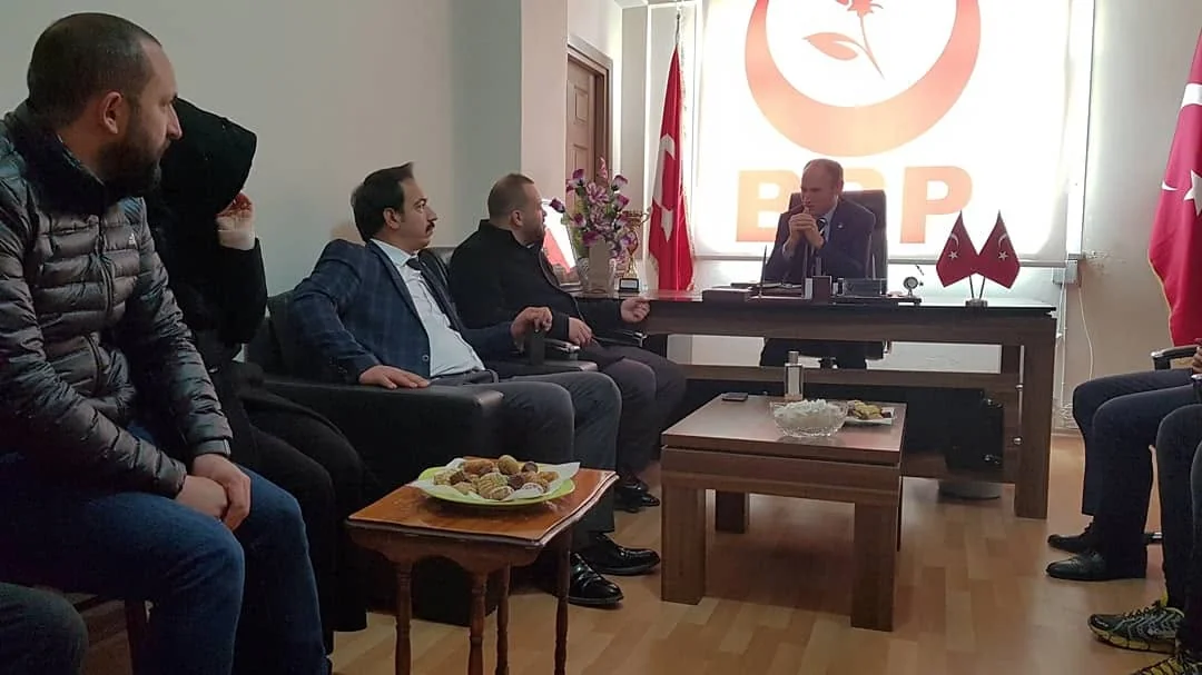 SUGİAD 4. Dönem Yönetiminden Büyük Birlik Partisi Sultanbeyli Belediye Başkan Adayı Sayın Hamdi Yıldız'a Hayırlı Olsun Ziyareti