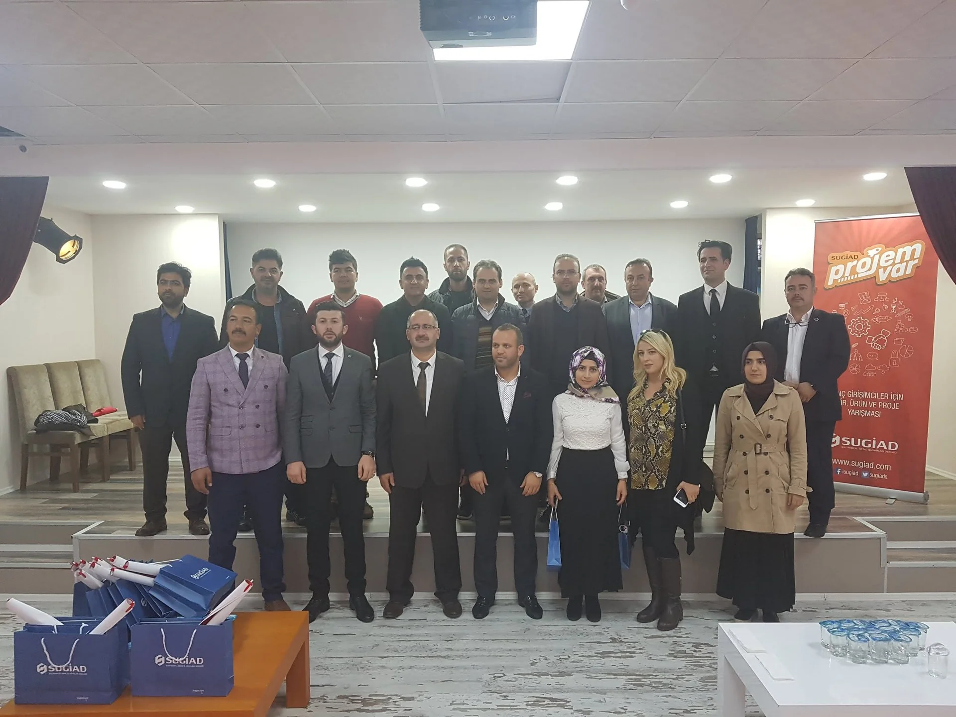 SUGİAD, "Projem Var" Yarışmasını İlçe Milli Eğitim Müdürlüğü ve Okul Yöneticileriyle Değerlendirdi