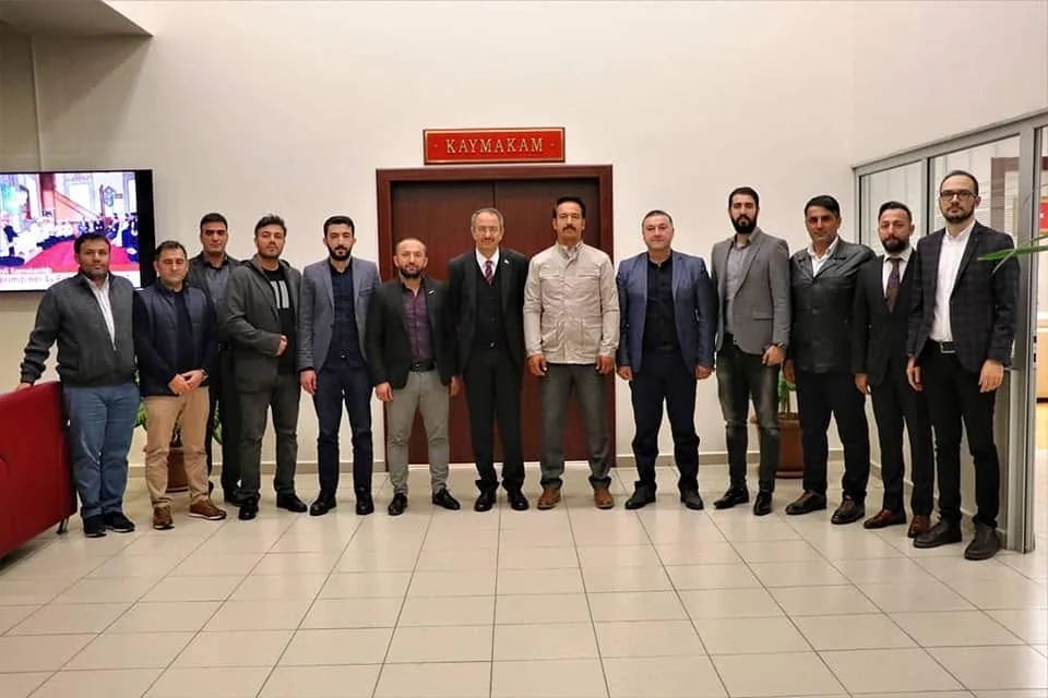SUGİAD 5. Dönem Yönetiminden Sultanbeyli Kaymakamı Metin Kubilay'a Ziyaret
