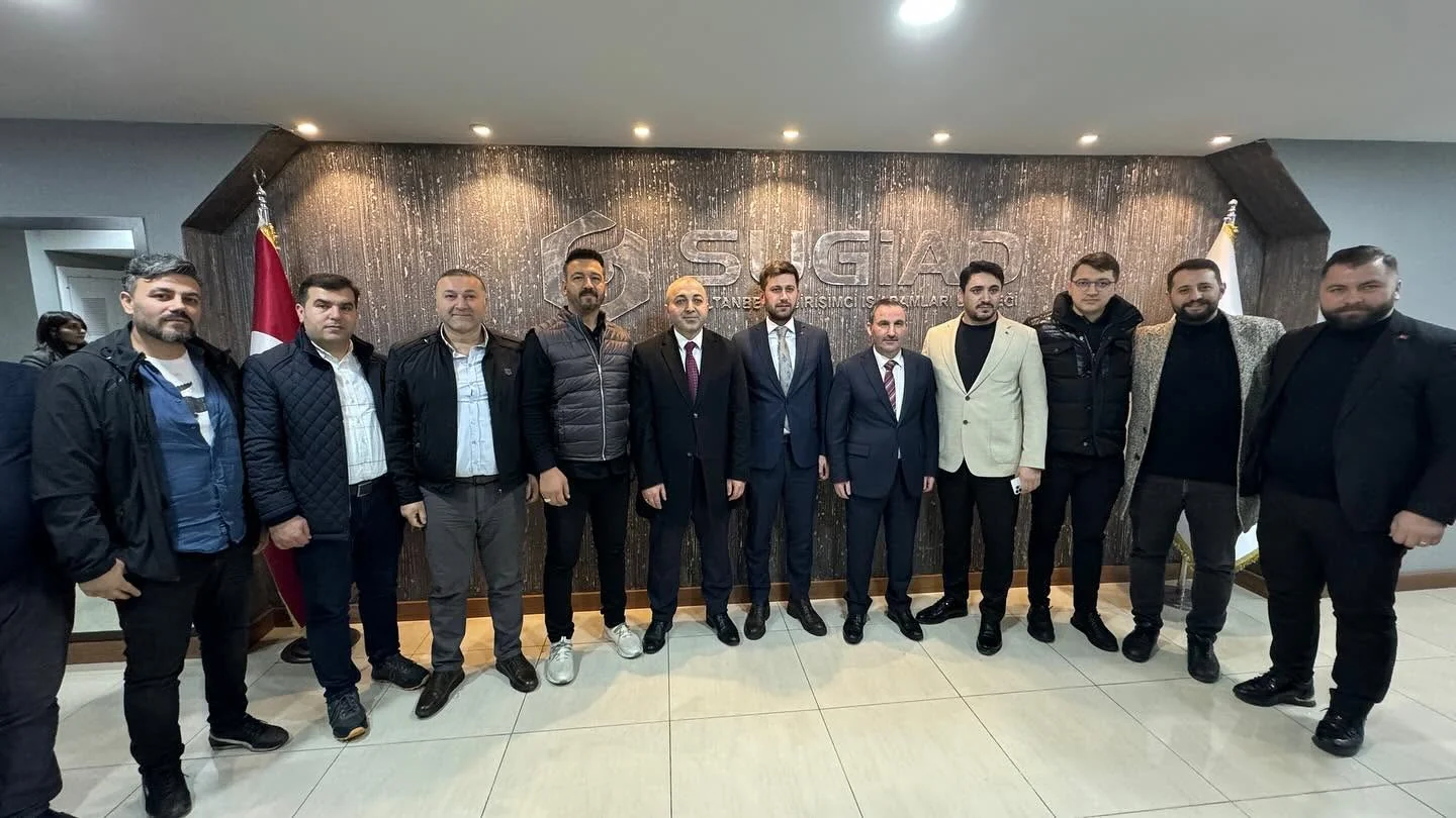 AK Parti Sultanbeyli Belediye Başkan Adayı Sayın Ali Tombaş ve MHP Sultanbeyli İlçe Başkanı Sayın Abdullah Çınar'dan SUGİAD'a Ziyaret