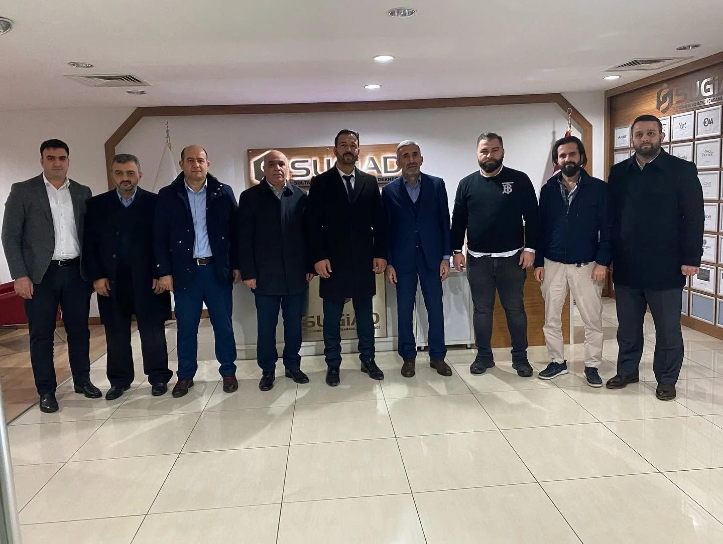 Yeşilay Sultanbeyli Şube Başkanı Sayın Görgün Özcan'dan SUGİAD 6. Dönem Yönetimine Hayırlı Olsun Ziyareti