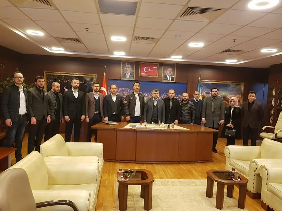 SUGİAD 4. Dönem Yönetiminden Sultanbeyli Belediye Başkanı Sayın Hüseyin Keskin'e Hayırlı Olsun Ziyareti