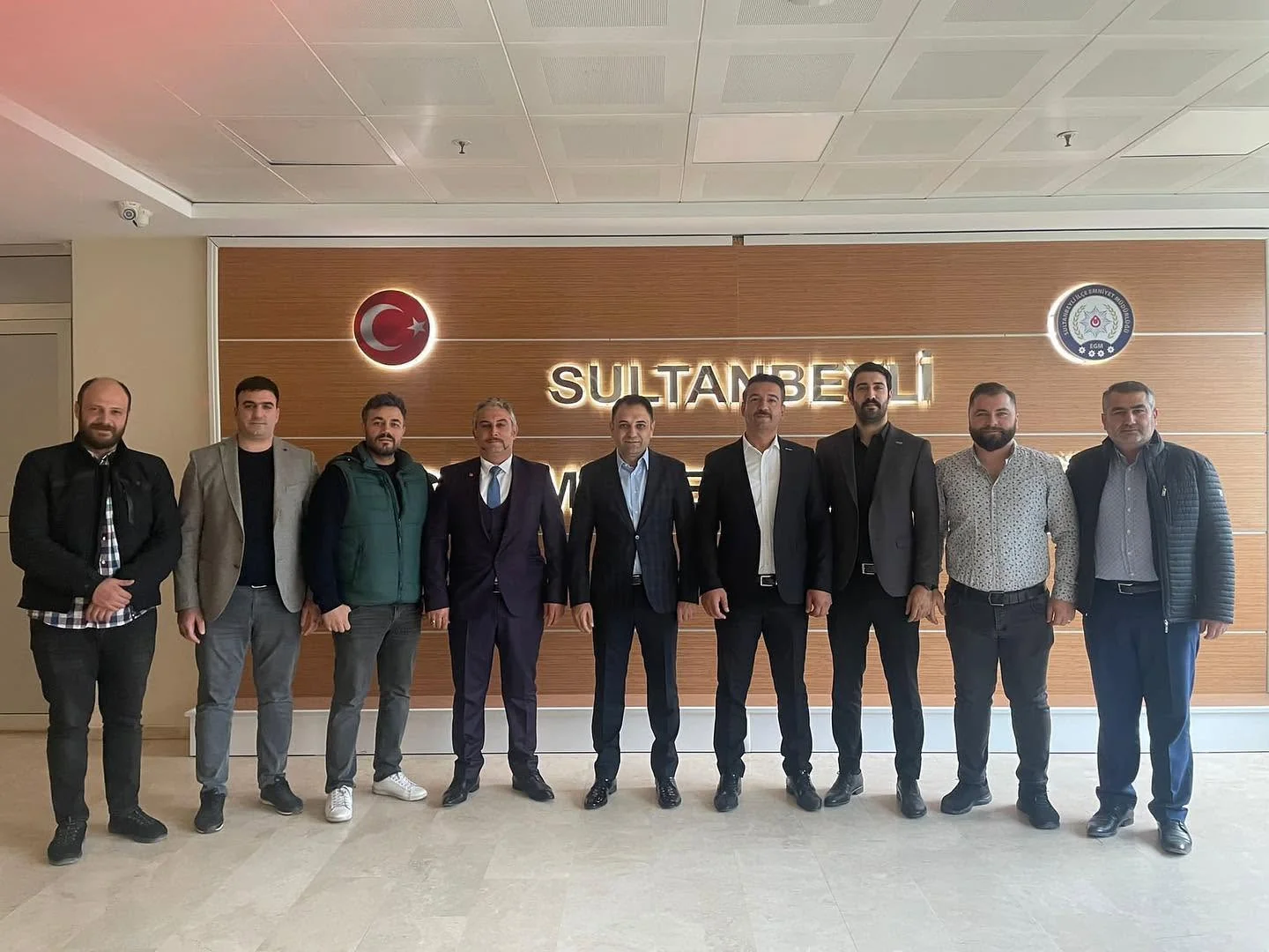 SUGİAD 6. Dönem Yönetiminden Sultanbeyli İlçe Emniyet Müdürü Sayın Uğur Kurak'a Ziyaret