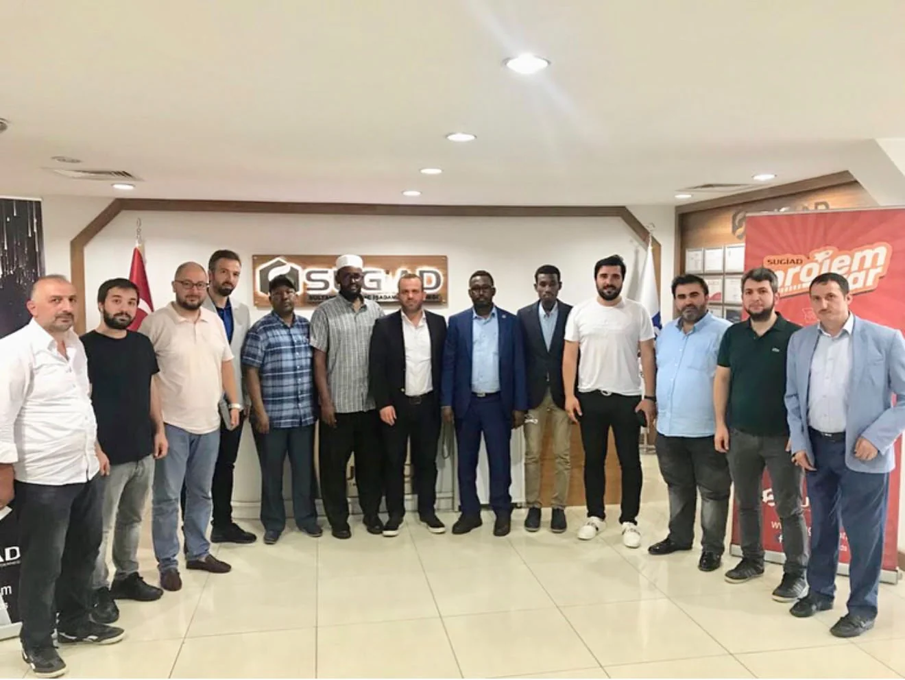 Somali Daljir Partisi Milletvekilleri ve Somalili İş İnsanlarından SUGİAD'a Ziyaret