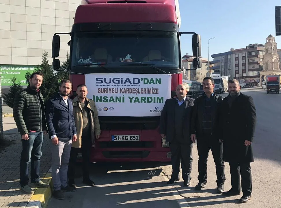 SUGİAD'dan Suriyeli Kardeşlerimize İnsani Yardım Desteği