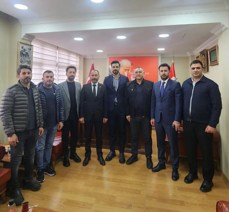SUGİAD 8. Dönem Yönetiminden MHP Sultanbeyli İlçe Başkanlığına Hayırlı Olsun Ziyareti