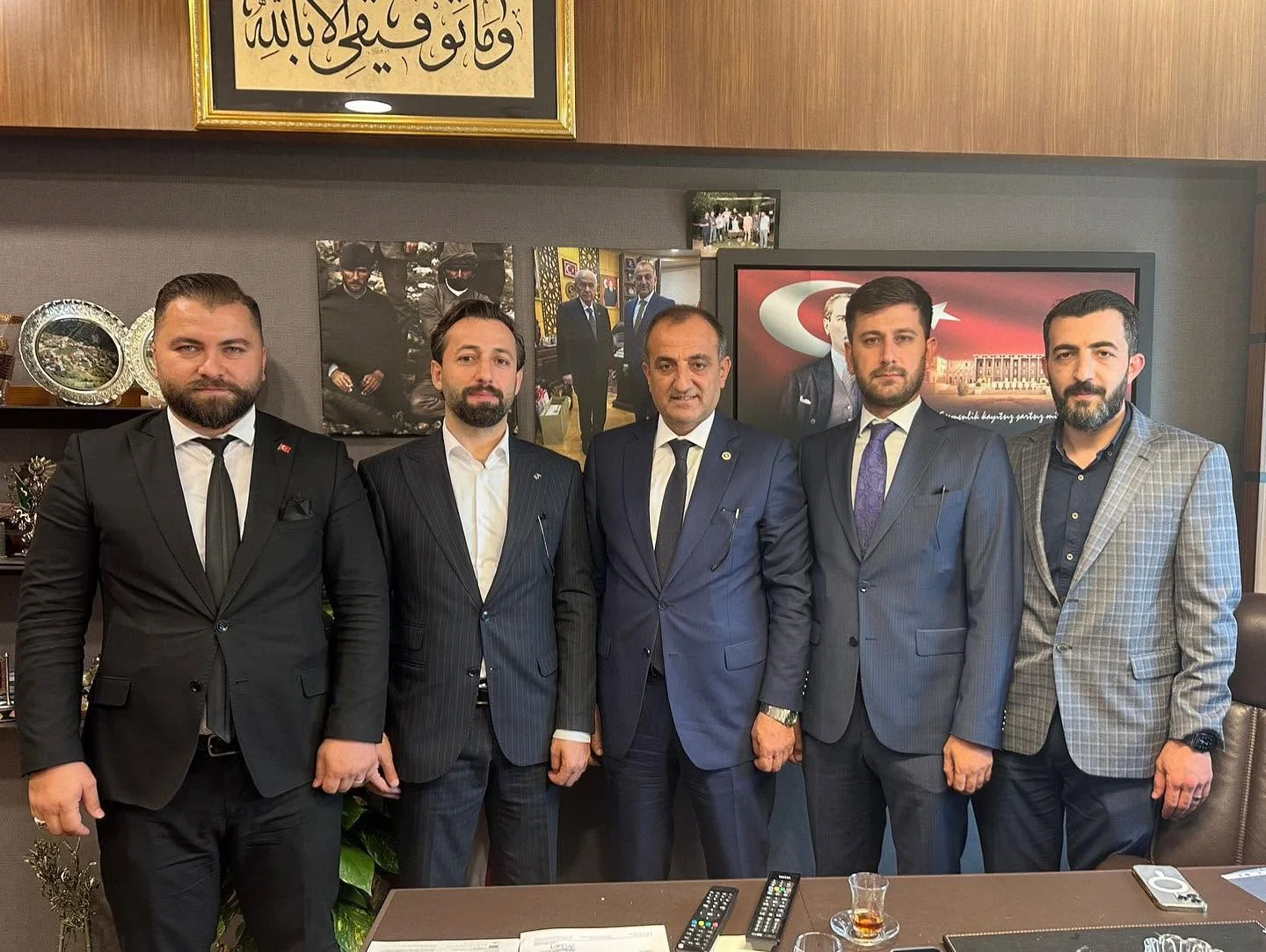SUGİAD 7. Dönem Yönetiminden MHP Gümüşhane Milletvekili Sayın Musa Küçük'e Hayırlı Olsun Ziyareti