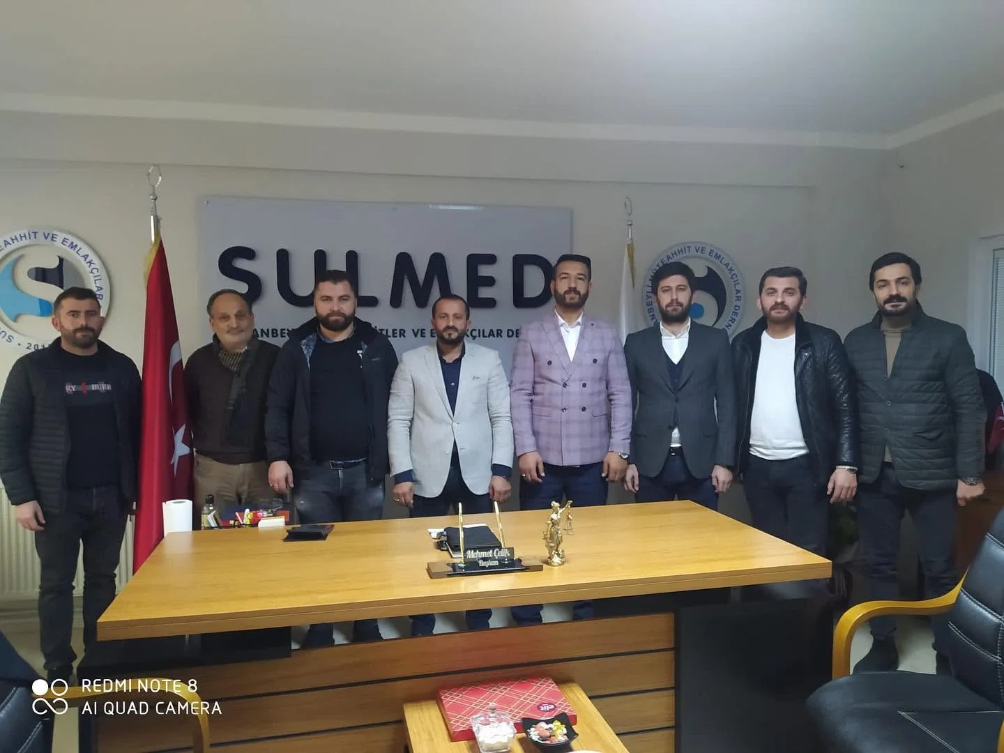 SUGİAD 6. Dönem Yönetiminden SULMED Başkanı Sayın Mehmet Çelik'e Hayırlı Olsun Ziyareti