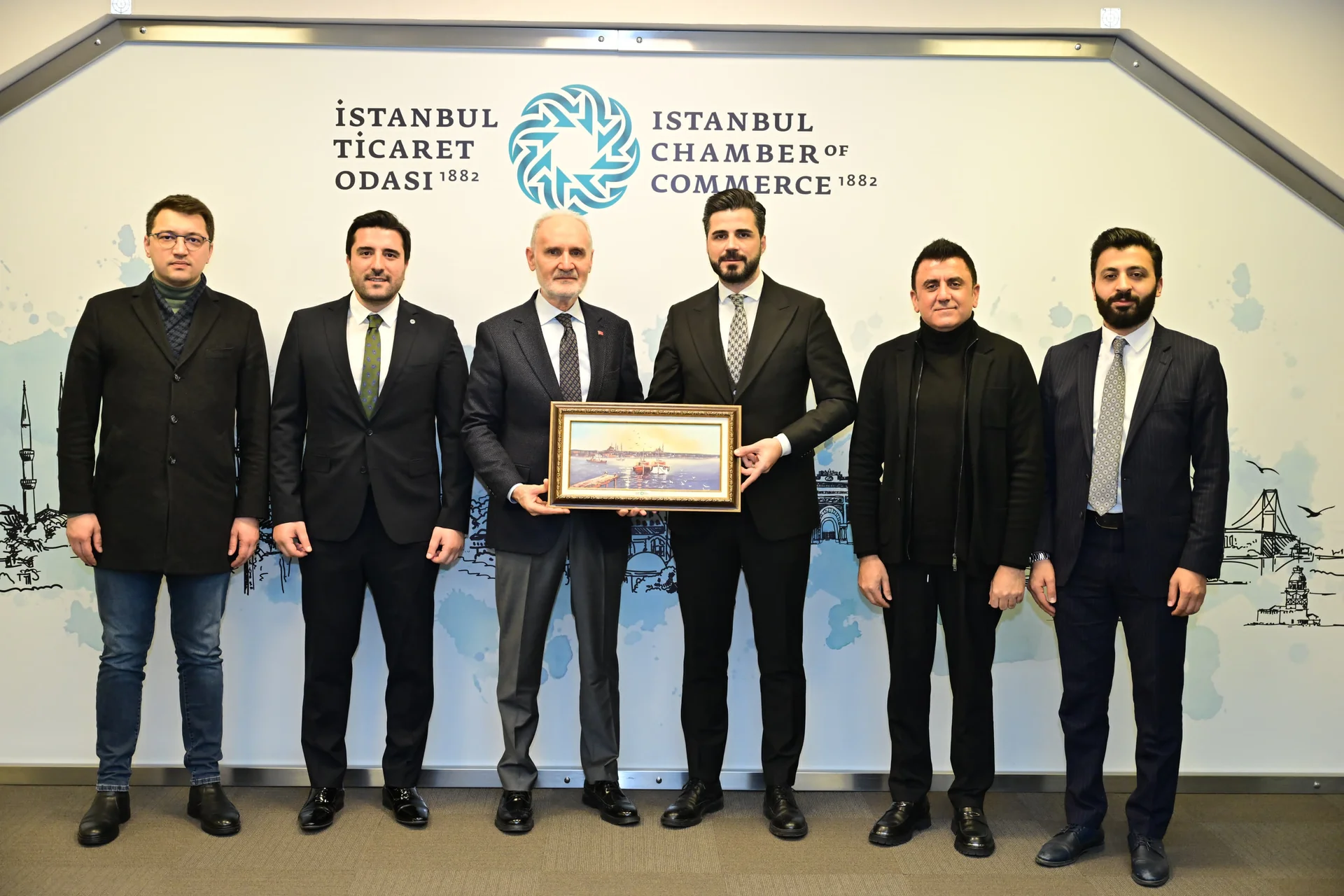 SUGİAD'dan İstanbul Ticaret Odası Başkanı Sayın Şekib Avdagiç'e Ziyaret