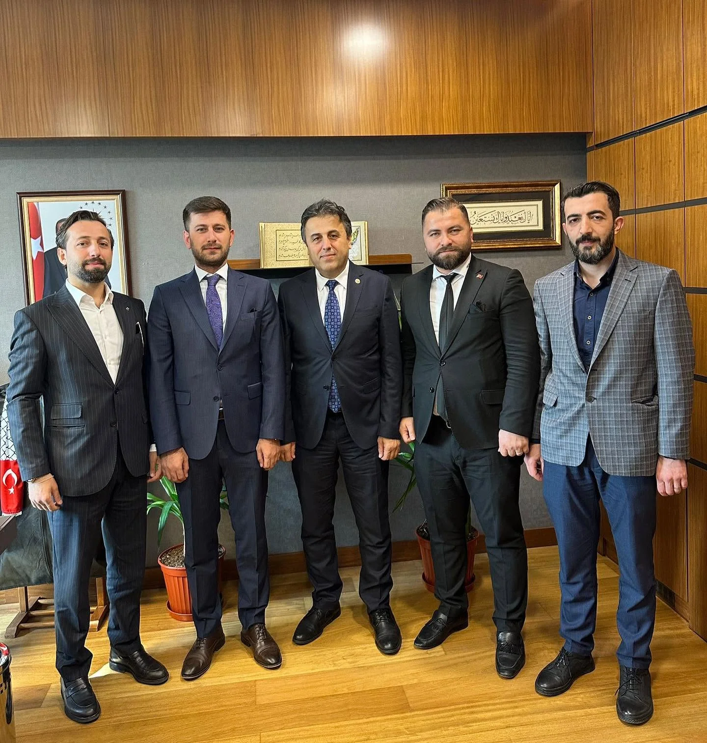 AK Parti İstanbul Milletvekili Sayın Nurettin Alan'a TBMM'de İade-i Ziyaret