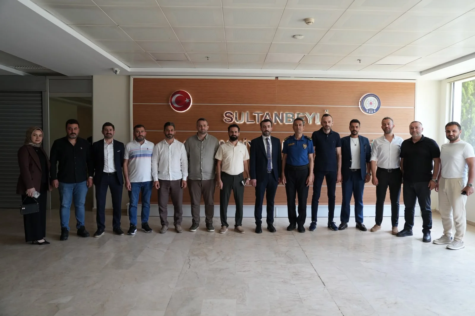 SUGİAD 9. Dönem Yönetiminden Sultanbeyli İlçe Emniyet Müdürü