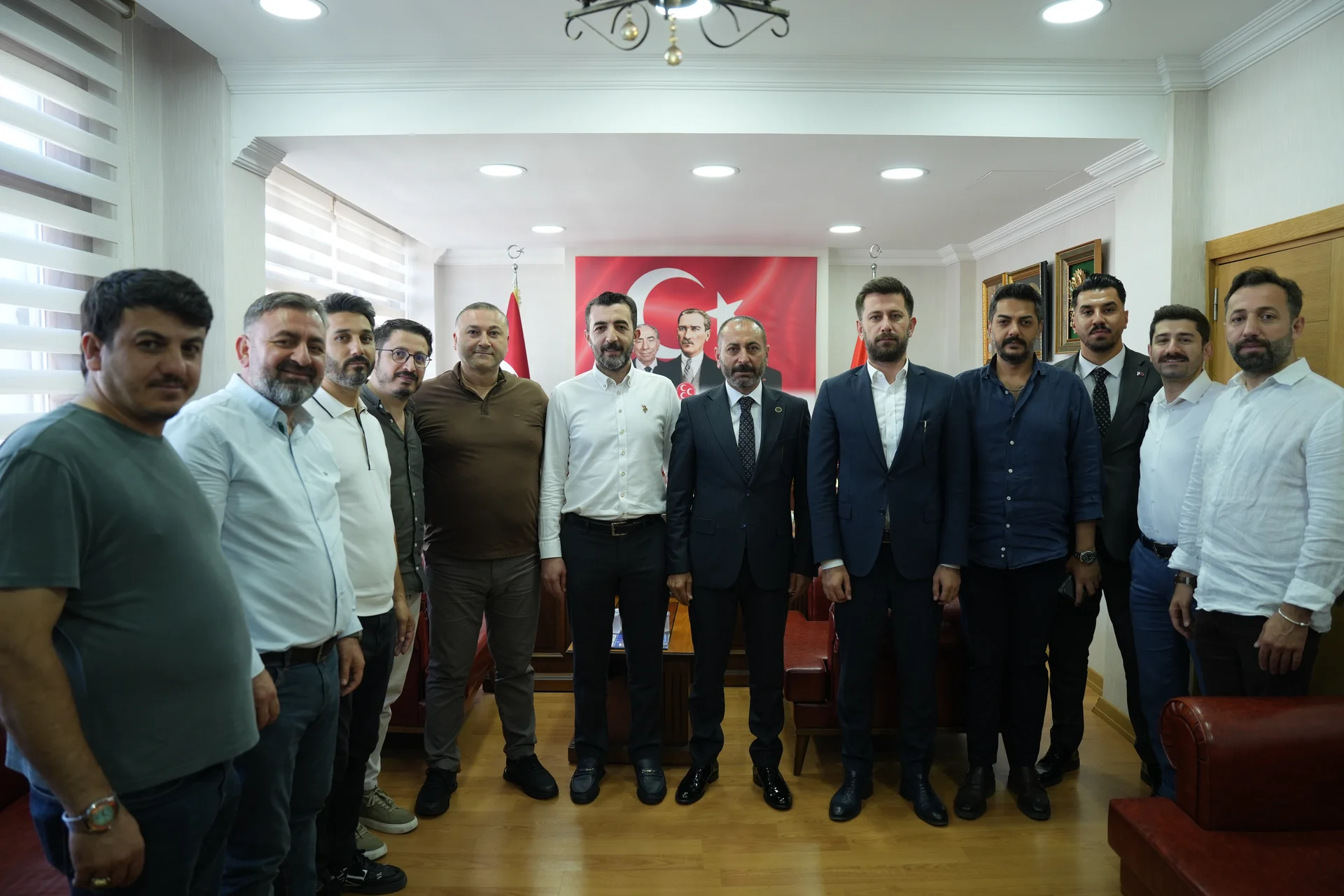 SUGİAD Yönetim Kurulundan MHP Sultanbeyli İlçe Başkanlığına İade-i Ziyaret